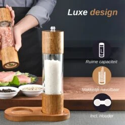 VAIVE Peper En Zoutmolen Set - Pepermolen 12 VAIVE Peper En Zoutmolen Set - Pepermolen -Woninginrichtingseries Winkel 1200x1200 586