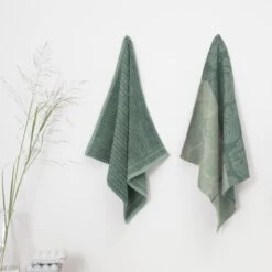 DDDDD Monstera - 2x Theedoek & 2x Keukendoek - Laurel -Woninginrichtingseries Winkel 1200x1200 609