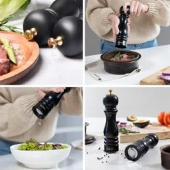 Deleca Luxe Peper En Zoutmolen Set - Met Geschenkdoos - Zout / Pepermolen - Rubberhout - Zwart & Goud 15 Deleca Luxe Peper En Zoutmolen Set - Met Geschenkdoos - Zout / Pepermolen - Rubberhout - Zwart & Goud -Woninginrichtingseries Winkel 1200x1200 613