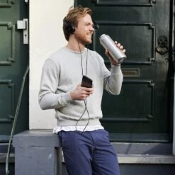 Mepal – Isoleerfles Ellipse 900 Ml – Houdt Je Drankje 12 Uur Warm En 24 Uur Koud – Natural Brushed – Geschikt Voor Bruiswater – Thermosfles – Lekdicht -Woninginrichtingseries Winkel 1200x1200 658