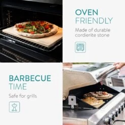 Navaris Pizzasteen XL Voor Oven En Barbecue - Rechthoekige Pizzaplaat 38 X 30 Cm - Inclusief Pizzaschep Met Extra Lang Handvat En Receptenboek 13 Navaris Pizzasteen XL Voor Oven En Barbecue - Rechthoekige Pizzaplaat 38 X 30 Cm - Inclusief Pizzaschep Met Extra Lang Handvat En Receptenboek -Woninginrichtingseries Winkel 1200x1200 667