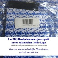 Gohh 2 BBQ Handschoenen Ovenhandschoenen (Aramide En Kevlar) Beschermt Tot 500 °C - Extra Lang -Woninginrichtingseries Winkel 1200x1200 680
