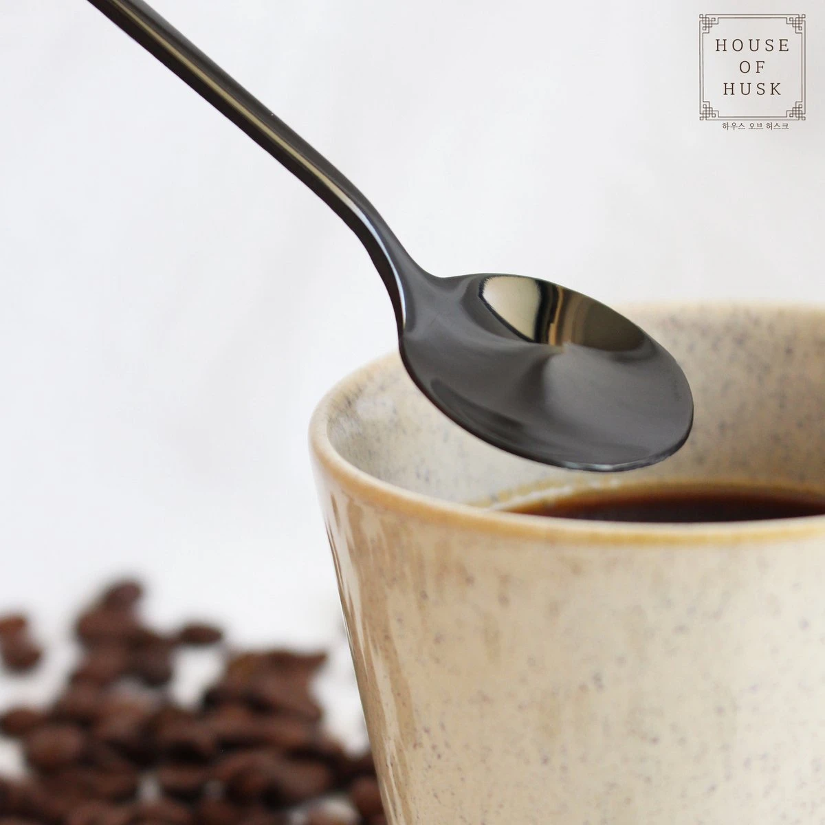 House Of Husk® Theelepels Set - Theelepeltjes - Koffielepels - Koffielepeltjes - RVS - 13cm - 12 Stuks - Zwart 5 House Of Husk® Theelepels Set - Theelepeltjes - Koffielepels - Koffielepeltjes - RVS - 13cm - 12 Stuks - Zwart - Afbeelding 3