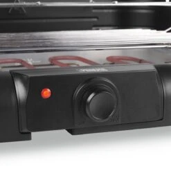 Princess 112250 Elektrische BBQ Met Zijplanken - BBQ - 40x25cm - Met En Zonder Statief Te Gebruiken - Met Zijplankjes - Ook Te Gebruiken Als Tafelgrill - 2200W -Woninginrichtingseries Winkel 1200x1200 740