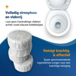 Witte Toiletblokjes Voor Inbouwreservoir Voor O.a Geberit En Grohe - 25 Stuks - Met Lavendel - Vlekvrij - Stortbakblokjes -Woninginrichtingseries Winkel 1200x1200 756