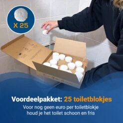 Witte Toiletblokjes Voor Inbouwreservoir Voor O.a Geberit En Grohe - 25 Stuks - Met Lavendel - Vlekvrij - Stortbakblokjes -Woninginrichtingseries Winkel 1200x1200 758