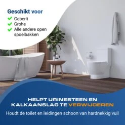 Witte Toiletblokjes Voor Inbouwreservoir Voor O.a Geberit En Grohe - 25 Stuks - Met Lavendel - Vlekvrij - Stortbakblokjes -Woninginrichtingseries Winkel 1200x1200 759
