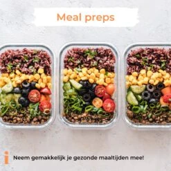 Formilo Meal Prep Bakjes - Lekvrije Vershoudbakjes - Diepvriesbakjes - Luchtdicht - BPA Vrij - Glas - 10 Stuks -Woninginrichtingseries Winkel 1200x1200 801