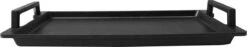 Eurolux Teppanyaki Plaat Met Grepen - 41 X 24 X 2.5 Cm - Zwart - Aluminium - Geschikt Voor Alle Warmtebronnen -Woninginrichtingseries Winkel 1200x230