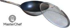 MasterChef / Jumbo - Wokpan - Met Glazen Deksel - 28 Cm - Inductie -Woninginrichtingseries Winkel 1200x489 2