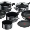 TEFAL YY4390FA Pannenset 10-delig ONBEPERKT - Antiaanbaklaag - Alle Kookplaten Inclusief Inductie - Krasbestendig - Thermo-Signal -Woninginrichtingseries Winkel 1200x604