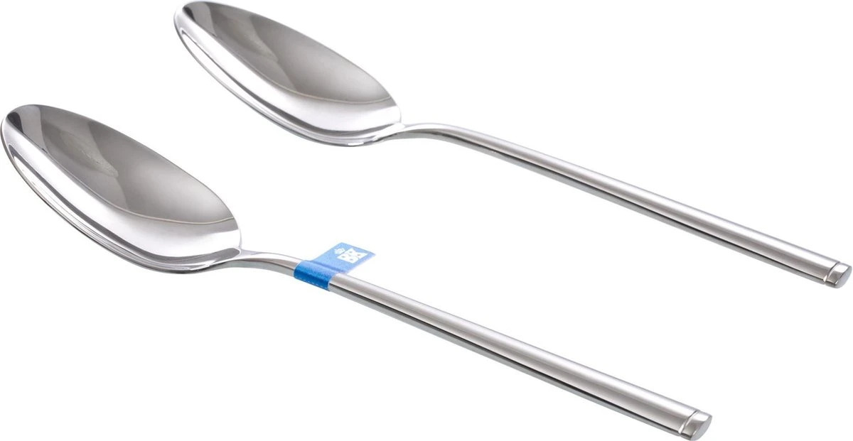 BK Waal Opschep-/groentelepels - 2 Stuks - 18/10 Edelstaal 3 BK Waal Opschep-/groentelepels - 2 Stuks - 18/10 Edelstaal