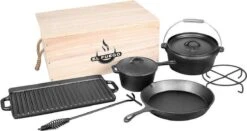 EL Fuego Dutch Oven Set Gietijzer 7-delig -Woninginrichtingseries Winkel 1200x637