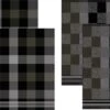 DDDDD Feller - 2 Theedoeken & 2 Keukendoeken - Grey -Woninginrichtingseries Winkel 1200x668
