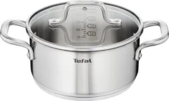 Tefal Virtuoso Pannenset 5 Delig - Hoge Kookpan Ø 22 Cm + Steelpan Ø 16 Cm + Kookpannen Ø 18/20/24 Cm -Woninginrichtingseries Winkel 1200x721