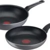 Tefal Easy Plus Pannenset - Koekenpan Ø 24 Cm + Wokpan Ø 28 Cm - Niet Geschikt Voor Inductie -Woninginrichtingseries Winkel 1200x735