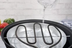 Alpina Elektrische BBQ - Tafel-Barbecue - Geen Rook - Binnen Barbecueën - 1250W - Ø 30 Cm - Zwart -Woninginrichtingseries Winkel 1200x798