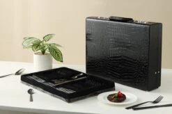 Swiss Pro+ Bestekset In Koffer-72 Delig-12 Persoons-Zwitsers Kwaliteit-Complete Set-100% Roestvrijstaal- Zwart -Woninginrichtingseries Winkel 1200x799 32