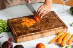 VDN Professionele Snijplank Acacia Hout Met Sapgeul En Handvatten – Hakblok 26x38x3.5 Cm -Woninginrichtingseries Winkel 1200x799 61