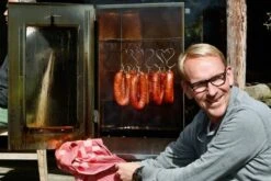 2-L Home & Garden XL Rookoven - RVS - 80x40x28 Cm - 3 Etages -Woninginrichtingseries Winkel 1200x800 24