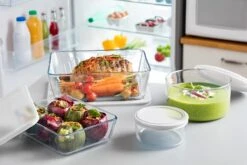 Pyrex - Cook & Freeze Schaal Met Deksel Set Van 4 Stuks - Transparant/Wit -Woninginrichtingseries Winkel 1200x800 40