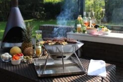 United Entertainment - Opvouwbare Houtskoolbarbecue - RVS - Met Koffer En Draagtas -Woninginrichtingseries Winkel 1200x800 49