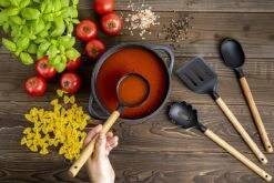 Smile 10-Delige Pannenset - Anti Aanbaklaag - Vaatwasser Bestendig - Zwart - MGK-17 -Woninginrichtingseries Winkel 1200x800 64