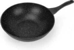 Swiss Pro+ Wokpan - Met Glazen Deksel - 28cm - Zwart -Woninginrichtingseries Winkel 1200x805 5