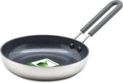 GreenPan Mini Koekenpan 14cm - Zilver - Inductie - PFAS-vrij -Woninginrichtingseries Winkel 1200x811