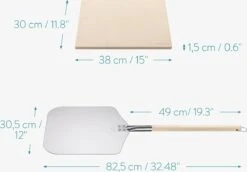 Navaris Pizzasteen XL Voor Oven En Barbecue - Rechthoekige Pizzaplaat 38 X 30 Cm - Inclusief Pizzaschep Met Extra Lang Handvat En Receptenboek 11 Navaris Pizzasteen XL Voor Oven En Barbecue - Rechthoekige Pizzaplaat 38 X 30 Cm - Inclusief Pizzaschep Met Extra Lang Handvat En Receptenboek -Woninginrichtingseries Winkel 1200x834 2