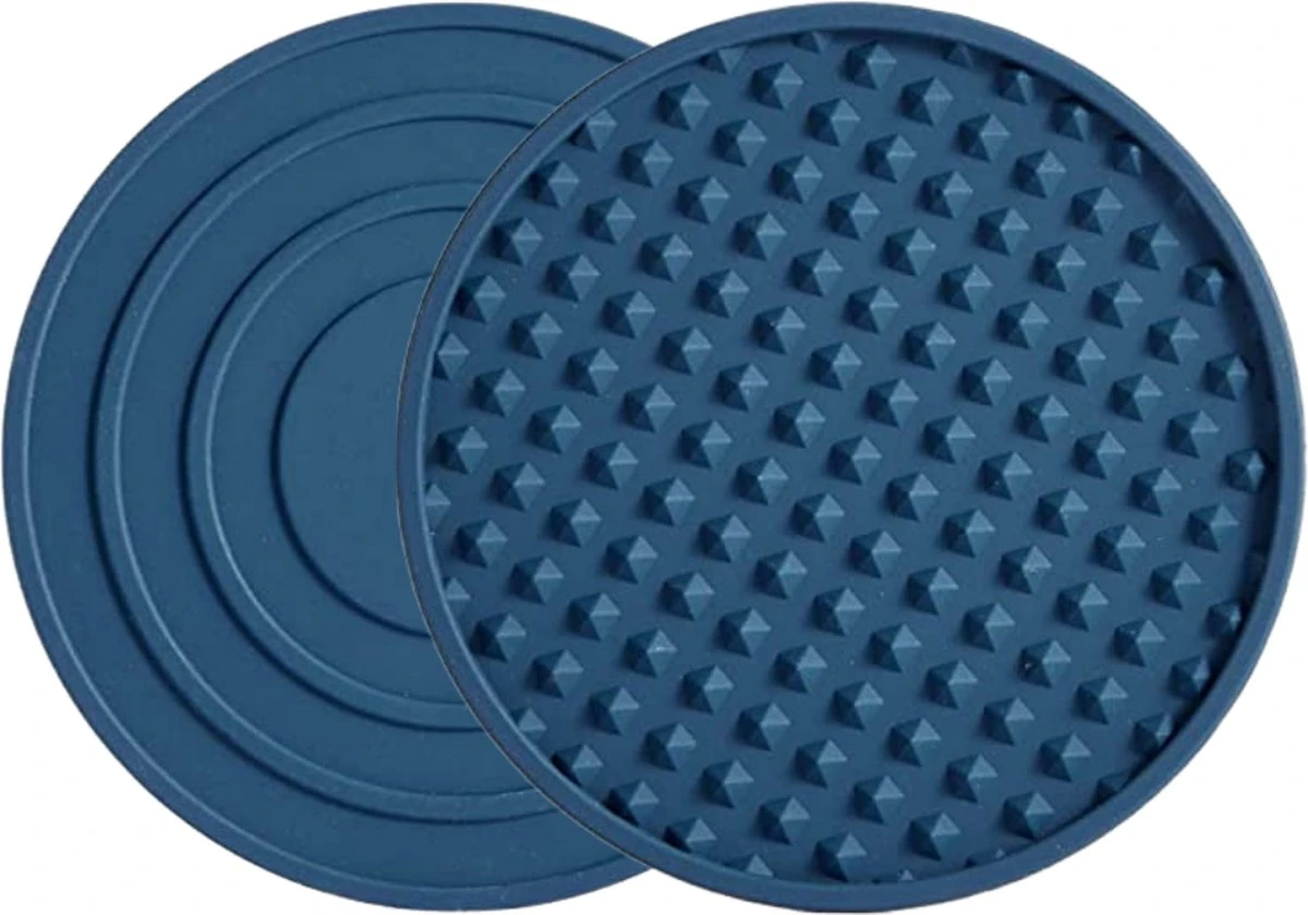 Castagnola Siliconen Onderzetters Met Houder – Onderzetters Voor Glazen – Onderzetters Design – Onderzettersset – Drink Onderzetters – Hoogwaardige Siliconen – Set Van 14 – Blauw 9 Castagnola Siliconen Onderzetters Met Houder – Onderzetters Voor Glazen – Onderzetters Design – Onderzettersset – Drink Onderzetters – Hoogwaardige Siliconen – Set Van 14 – Blauw - Afbeelding 7