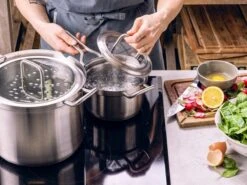 BK Q-linair Master Glas Pannenset - 5-delig - Glazen Deksel - Veilig Afgietsysteem - Inductie -Woninginrichtingseries Winkel 1200x900 14