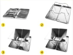 United Entertainment - Opvouwbare Houtskoolbarbecue - RVS - Met Koffer En Draagtas -Woninginrichtingseries Winkel 1200x900 26