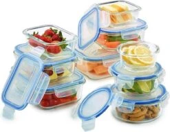 VMCA Glazen Vershoudbakjes Voor Vriezer Oven En Magnetron - 9 Bakjes -Woninginrichtingseries Winkel 1200x932 1