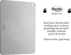 Pizzasteen Van Staal – Pizza Steen - Pizza En Brood Bakken - 40 X 30 X 0,6 Cm - Cadeau Voor Man - Kitchen Steel By Qwality 12 Pizzasteen Van Staal – Pizza Steen - Pizza En Brood Bakken - 40 X 30 X 0,6 Cm - Cadeau Voor Man - Kitchen Steel By Qwality -Woninginrichtingseries Winkel 1200x944