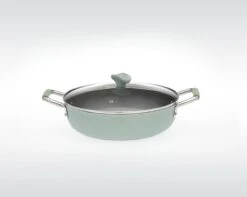 Primecook - Braadpan / Hapjespan Met Deksel - Ø 28 Cm - PFAS-vrij - Inductie - Ecoshield -Woninginrichtingseries Winkel 1200x956