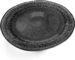 Serviesset 6 Personen - Evia Glacé - Matzwart / Zwart - 24-delig -Woninginrichtingseries Winkel 1200x961