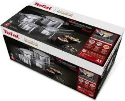 Tefal Nordica Pannenset 4 Delig - Steelpan Ø16 Cm & Kookpan Ø 18 + Ø 20 + Ø 24 Cm -Woninginrichtingseries Winkel 1200x968