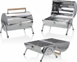 BBQ Collection Houtskoolbarbecue - Cilinder - Chroom -Woninginrichtingseries Winkel 1200x972