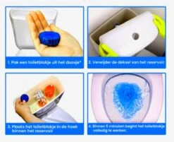 DONGOODS® Toiletblokjes Voor Inbouwreservoirs – WC-blokjes – Toiletblokken In Een Voordeelverpakking – 12 Stuks -Woninginrichtingseries Winkel 1200x976 2