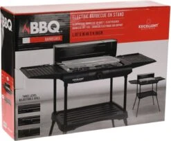 Excellent Electrics Elektrische Barbecue - Grilloppervlak (LxB) 36x24 Cm - 2000W - Zwart -Woninginrichtingseries Winkel 1200x993