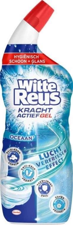 Witte Reus Toiletreiniger - Kracht Actief Gel Oceaan - Voordeelverpakking 10 X 700ml 12 Witte Reus Toiletreiniger - Kracht Actief Gel Oceaan - Voordeelverpakking 10 X 700ml -Woninginrichtingseries Winkel 393x1200 1