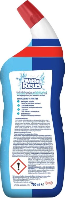 Witte Reus Toiletreiniger - Kracht Actief Gel Oceaan - Voordeelverpakking 10 X 700ml 16 Witte Reus Toiletreiniger - Kracht Actief Gel Oceaan - Voordeelverpakking 10 X 700ml -Woninginrichtingseries Winkel 393x1200 2
