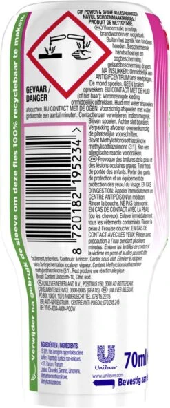 Cif CleanBoost Power & Shine Allesreiniger Ecorefill Capsules - 10 X 70 Ml - Voordeelverpakking -Woninginrichtingseries Winkel 500x1200