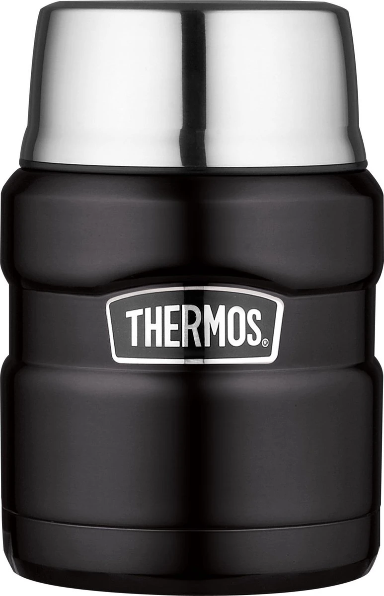 Thermos King Voedseldrager - 47 Cl - Mat Zwart 3 Thermos King Voedseldrager - 47 Cl - Mat Zwart