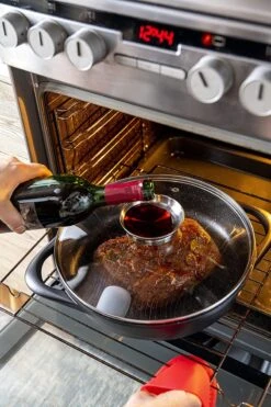 Smile 10-Delige Pannenset - Anti Aanbaklaag - Vaatwasser Bestendig - Zwart - MGK-17 -Woninginrichtingseries Winkel 800x1200 12