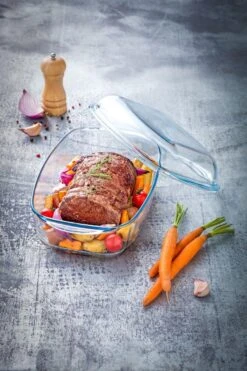 Pyrex - Essentials Schaal Rechthoek Met Deksel 6,5 Liter - Transparant -Woninginrichtingseries Winkel 800x1200 8