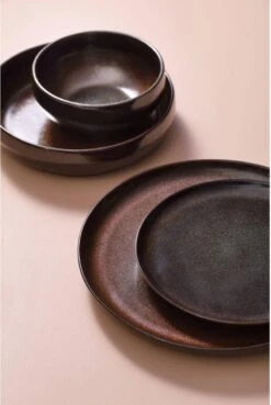 Palmer Serviesset Bama Copper Stoneware 6-persoons 24-delig Koper -Woninginrichtingseries Winkel 804x1200