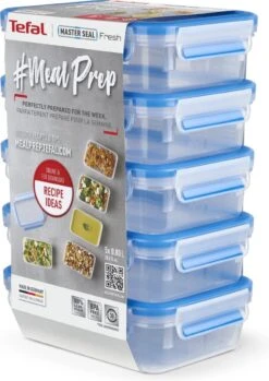 Tefal MasterSeal Fresh Mealprep Set - 5 X 800ml - Blauw -Woninginrichtingseries Winkel 849x1200 1