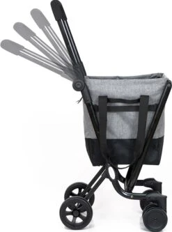 Ceruzo By Playmarket - Easy Go - Boodschappentrolley - Zwart-Groen -Woninginrichtingseries Winkel 891x1200